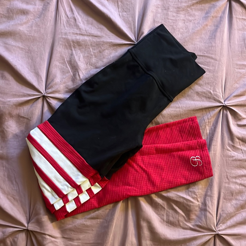 Bombshell red legging